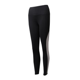 U365   Design side print LOGO Customized women's tight black sweatpants sweatpants supplier retail re-training pressure pants Singapore  health food U365   Design side print LOGO Customized women's tight black sweatpants sweatpants supplier retail re-training pressure pants Singapore  health food